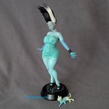 Black + Blue Franken Babe